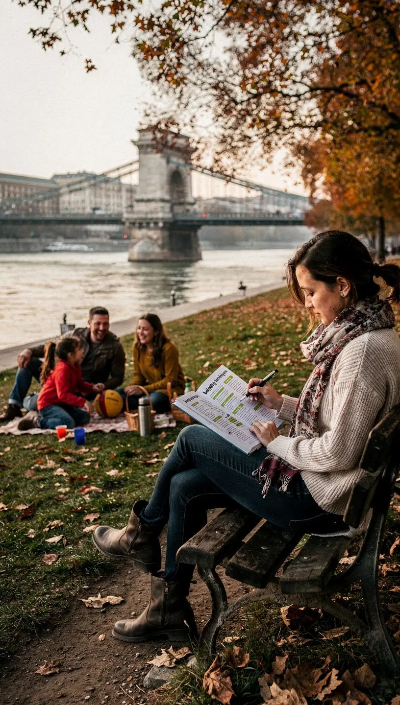 Személyes pénzügyi tervezés lépéseit bemutató infografika, amely segít a havi költségvetés elkészítésében.
